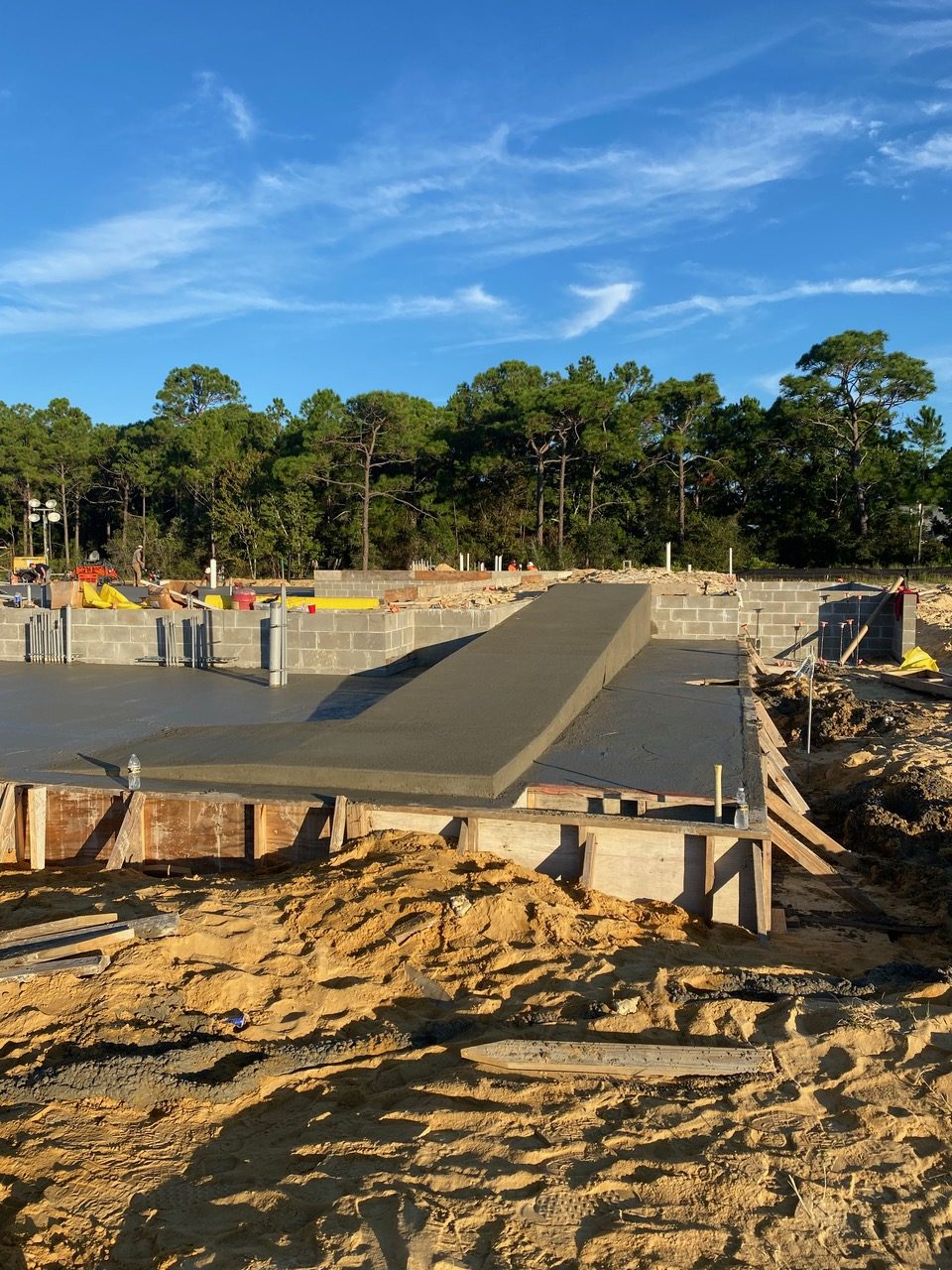 Slab on Grade Placement - Destiny Worship Center Project