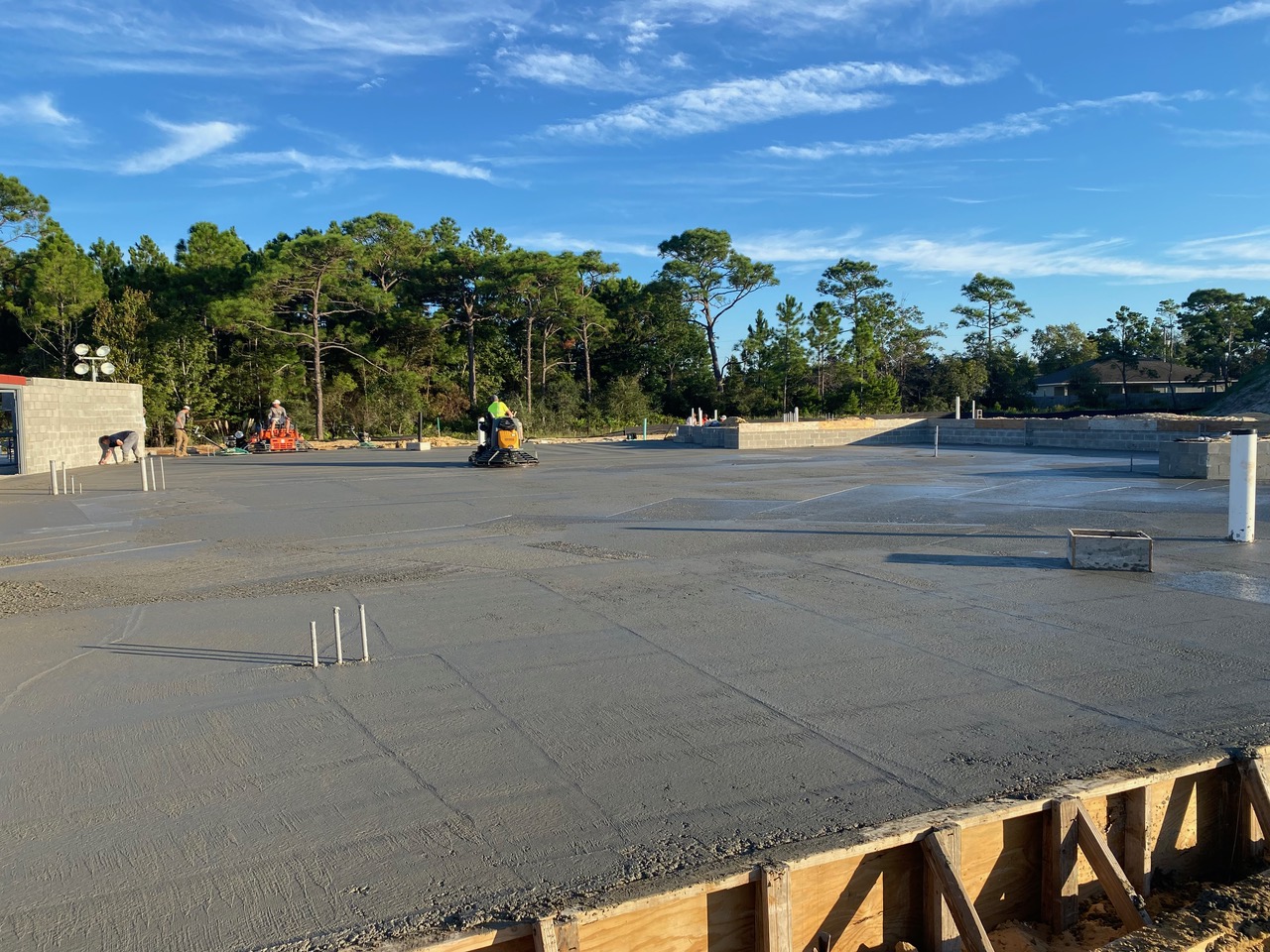 Slab on Grade Placement - Destiny Worship Center Project